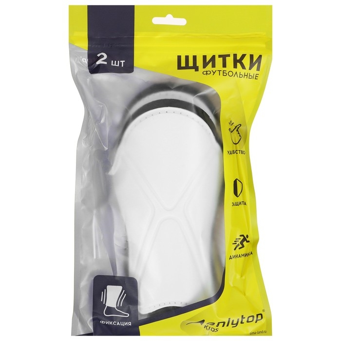 Щитки футбольные детские ONLITOP, цвета МИКС Щитки футбольные детские ONLITOP, цвета МИКС