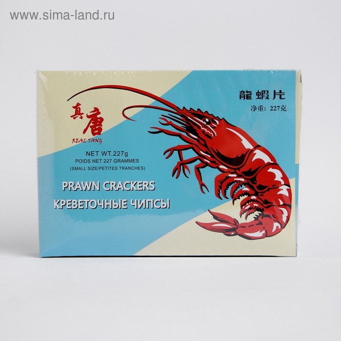 Креветочные чипсы REAL TANG, 227 г Креветочные чипсы REAL TANG, 227 г