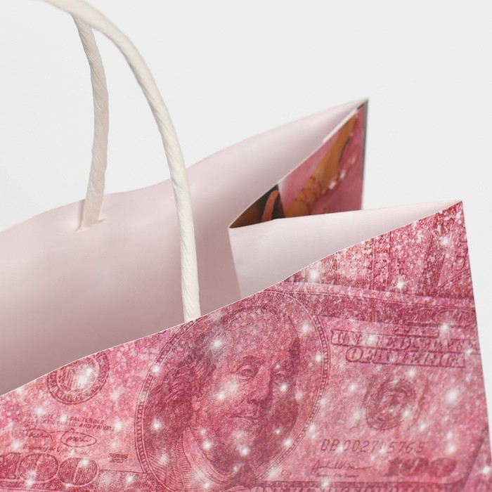 Пакет подарочный, упаковка, «Счастье в бабках», 22 х 22 х 11 см Пакет подарочный, упаковка, «Счастье в бабках», 22 х 22 х 11 см