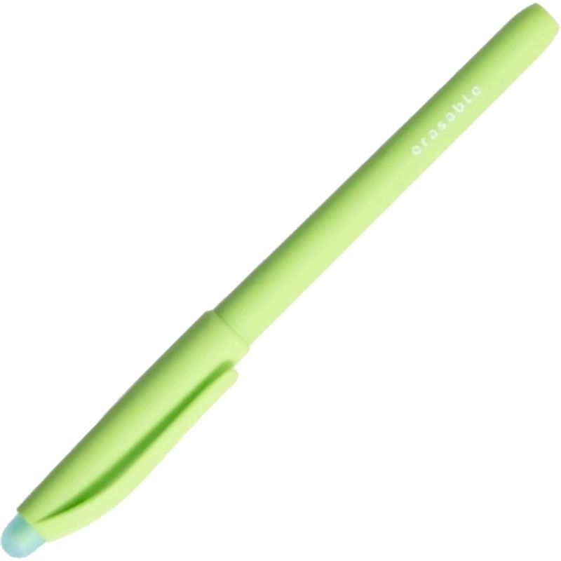 Ручка гелевая пиши-стирай Deli, EG163-BL, игольч.нак,0.5мм,софт-тач,син,асс