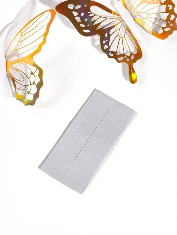 Магнит 3D &laquo;Бабочка золотая&raquo;, 12 шт., 8&times;7.5, 7&times;6.5, 6&times;5.5 см