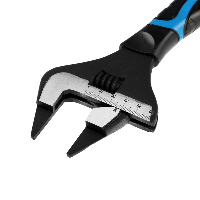 Ключ разводной с очень тонкими губками ТУНДРА, 2К рукоятка, толщина 3.5 мм, до 50 мм, 250 мм   98638 Ключ разводной с очень тонкими губками ТУНДРА, 2К рукоятка, толщина 3.5 мм, до 50 мм, 250 мм   98638