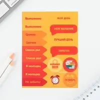 Подарочный набор на выпускной «Учусь на 5+», блокнот А6, 16 л., диплом, наклейки