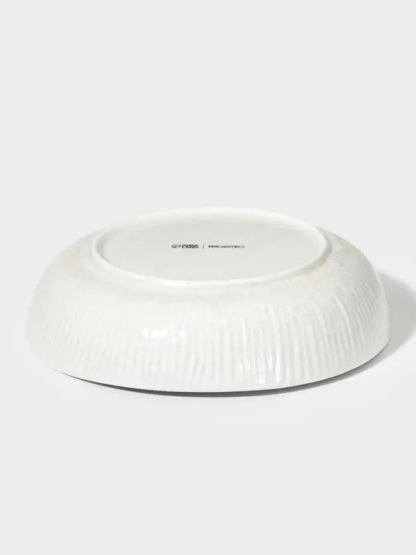 Тарелка глубокая Magistro Willow, d=20.9 см, 1 л, фарфор, голубая