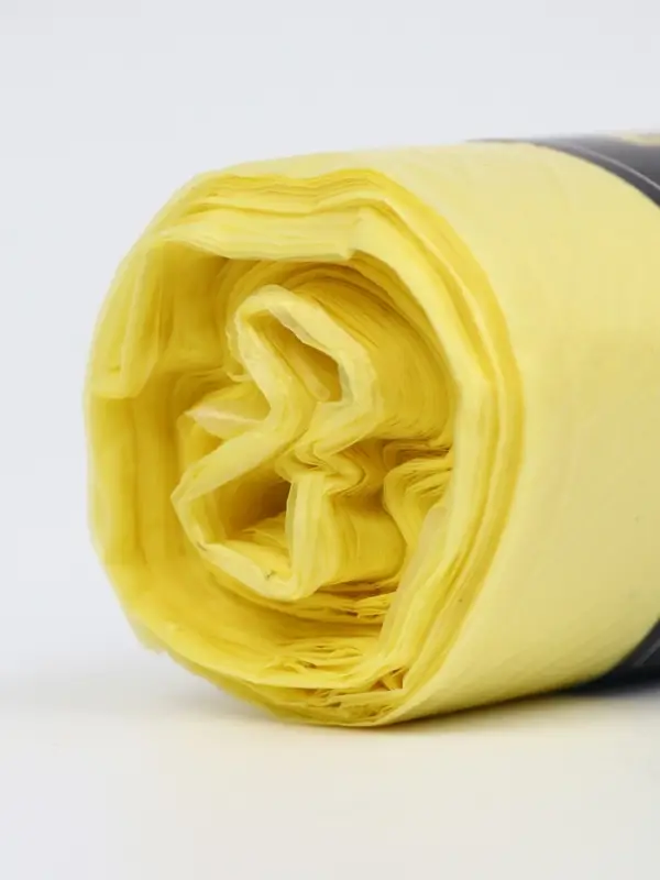 Мешки для мусора в рулоне ароматизированные UpakLand 120 л, лимон ПНД, толщина 20 мкм, 10 шт.