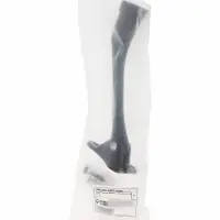 Фиксатор дверной LOCKLAND, &laquo;козья ножка&raquo;, цвет черный