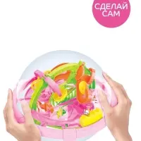 Шар-головоломка IQ-ZABIAKA &laquo;Собери Лабиринтус&raquo;, 100 уровней, МИКС