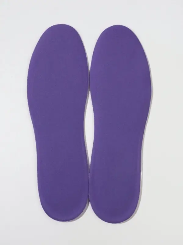 Стельки для обуви, универсальные, р-р RU до 42 (р-р Пр-ля до 41), 27 см, пара, фиолетовые