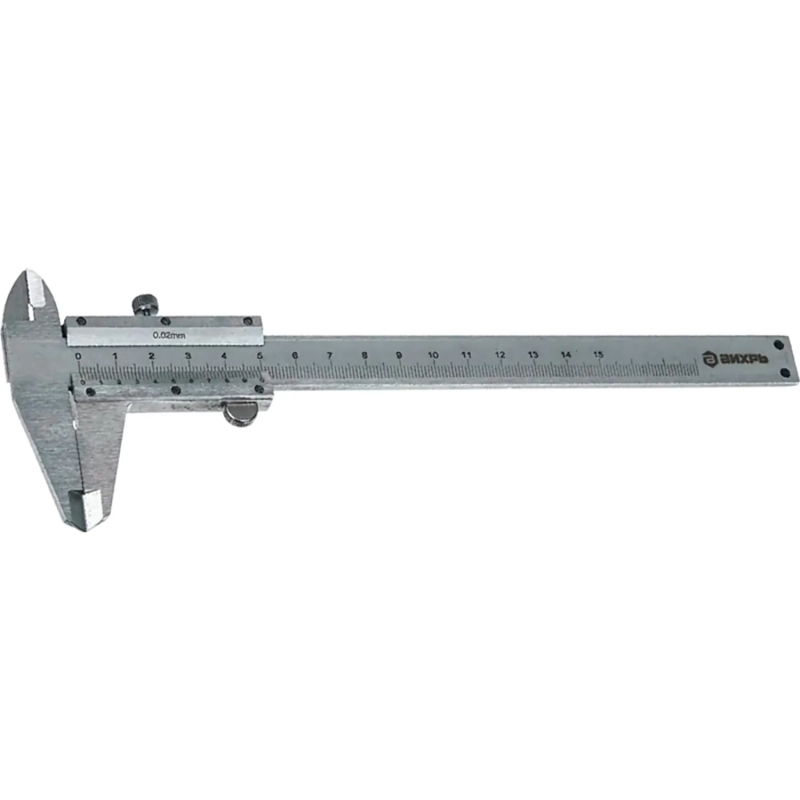 Штангенциркуль ШЦ-150 с глубинометром Вихрь 73/11/2/1