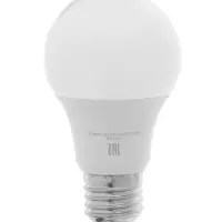 Лампа светодиодная TANGO, А60, 10 Вт, E27, 950 Лм, 6500K, IP20, свечение холодное белое, матовое сте