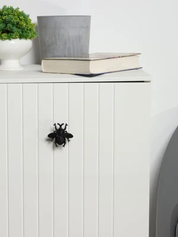 Ручка-кнопка CAPPIO PRO &laquo;Жук&raquo; 59&times;56 мм, цвет черный