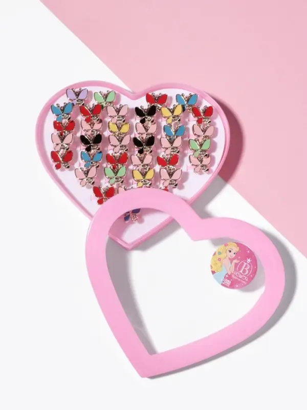 Кольцо «Выбражулька» бабочка эмаль, МИКС, безразмерное