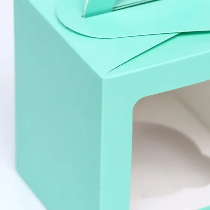 Коробка для 1 капкейка, зеледляя, 9.2×9.2×11.1 см Коробка для 1 капкейка, зеледляя, 9.2×9.2×11.1 см