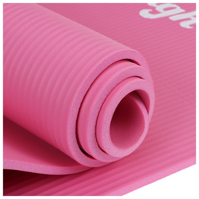 Коврик для йоги Sangh, 183×61×1 см, цвет розовый Коврик для йоги Sangh, 183×61×1 см, цвет розовый