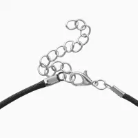 Кулон на шнурке &laquo;Для фото&raquo;, сердце с розой, цвет чернёное серебро на чёрном шнурке, 45 см