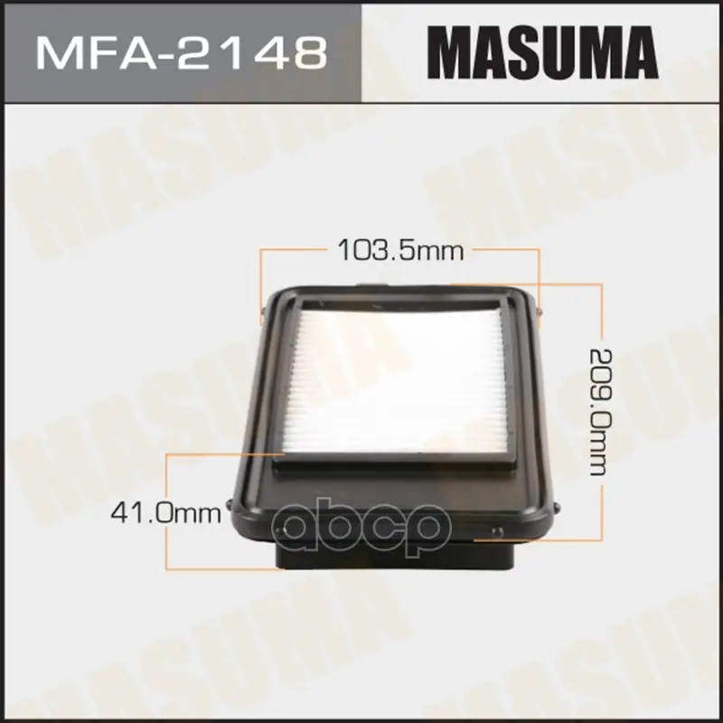 фильтр воздушный Masuma арт. MFA2148