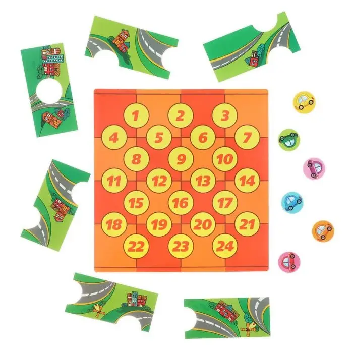 Магнитная игра-головоломка «Парковка», 6+ Магнитная игра-головоломка «Парковка», 6+