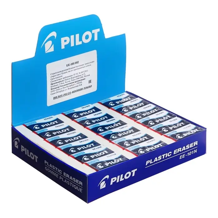 Ластик PILOT прямоугольный, 4.2&times;1.8&times;1.1 см