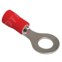 Наконечник кабельный НКИ 1.25-4 кольцо 0.5-1.5мм красный (100 шт)