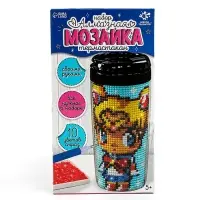 Термостакан детский, с вставкой из алмазной мозаики &laquo;Лунная принцесса&raquo;, 450 мл