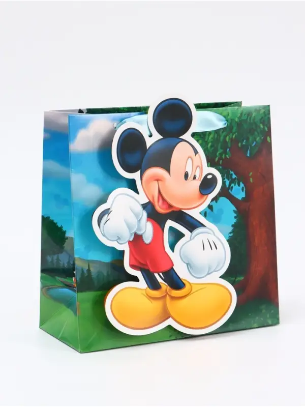 Пакет подарочный &laquo;Мышонок&raquo;, 22 &times; 22 &times; 10 см