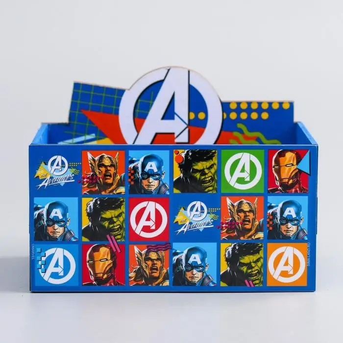 Органайзер для канцелярии, 15х10х8 см, Мстители