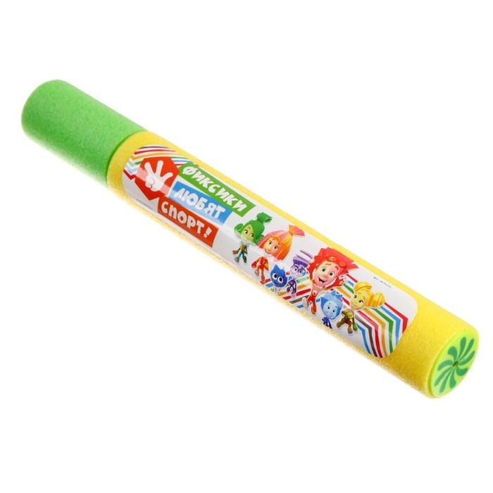 Водная пушка, пистолет ФИКСИКИ Водная пушка, пистолет ФИКСИКИ "Пневмопушка, быстрее, выше, сильнее!" 30 см МИКС