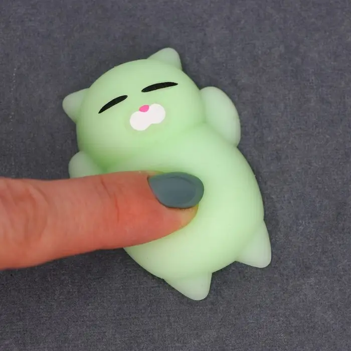 Антистресс игрушка - мялка «Киска», цвета МИКС Антистресс игрушка - мялка «Киска», цвета МИКС