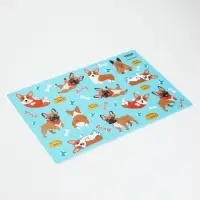 Коврик под миску &laquo;Много песиков&raquo;, 43&times;28 см