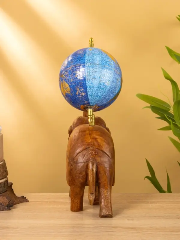 Глобус сувенирный, 22×12.5×353.5 см, подставка дерево