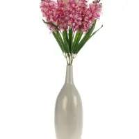 Цветы искусственные &laquo;Гиацинт галант&raquo;, 66&times;5 см, бело-сиреневые