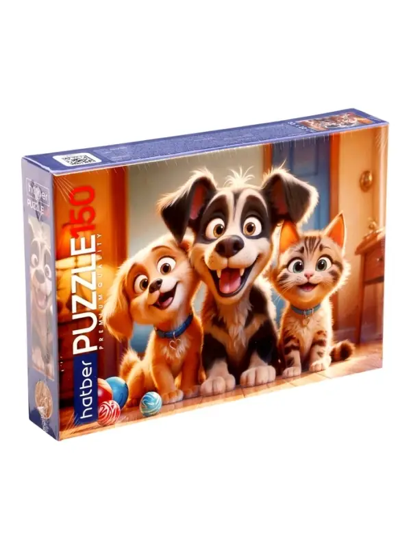 Пазл 150 эл. "Ушастое трио" 330х220мм 150ПЗ4_35960