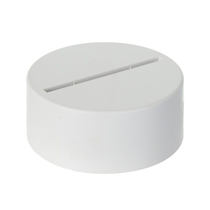 Основание светильника LED 3 режима 3000-6000К USB белый 9,5х9,5х4 см RISALUX Основание светильника LED 3 режима 3000-6000К USB белый 9,5х9,5х4 см RISALUX