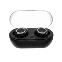 Наушники беспроводные Luazon VBT 1.20, вакуумные, Bluetooth 5.0, 40/300 мАч, чёрные