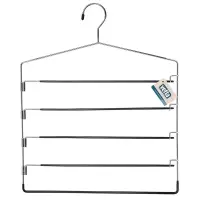 VETTA Вешалка универсальная многоярусная 45см антискольз. металл