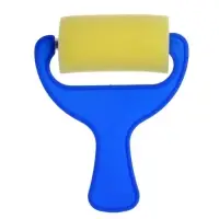 Валик для краски 75 мм, пластиковая ручка, поролон, в пакете Валик для краски 75 мм, пластиковая ручка, поролон, в пакете