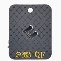 Брошь &laquo;Жёлудь&raquo; осенний с листом, стразы, цвет коичнево-бело-зелёный в золоте