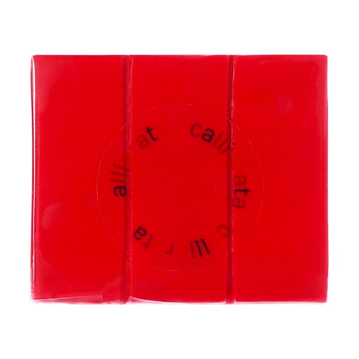 Полимерная глина Calligrata 50 г, оранжево-красная