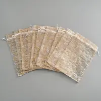 Набор мешков &laquo;Новым год&raquo;, органза, 10 шт., 16&times;24 см