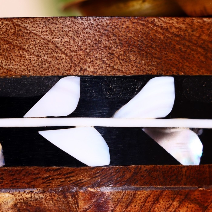 Миска деревянная 13 см, с крышкой Миска деревянная 13 см, с крышкой