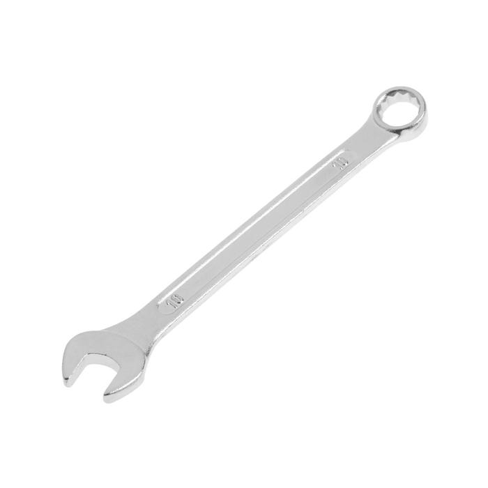 Ключ комбинированный ТУНДРА, хромированный, 10 мм Ключ комбинированный ТУНДРА, хромированный, 10 мм