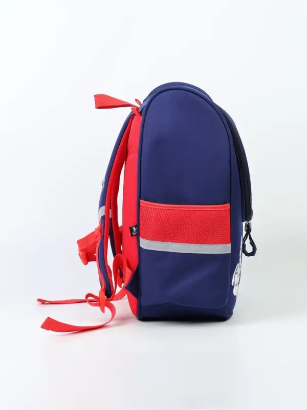 Ранец с эргономичной спинкой квадратный "Ракета"