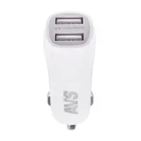 USB автомобильное зарядное устройство AVS 2 порта UC-433 (2,4А)
