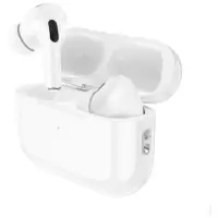 Наушники беспроводные Hoco EW50, TWS, вакуумные, Bluetooth 5.3, 40/300 мАч, шумоподавление, белые