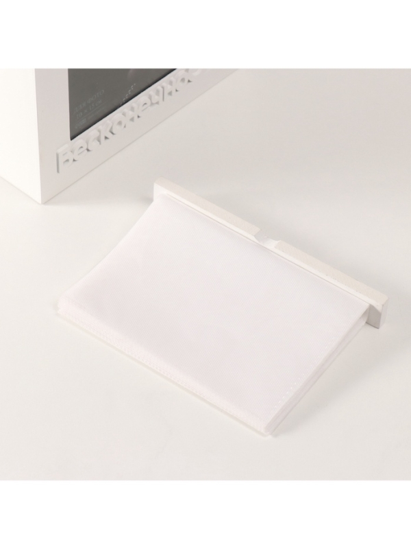 Фотоархив на 96 фото 10х15 см + рамка 10х15 см "Бесконечно" белый 20х15х12 см