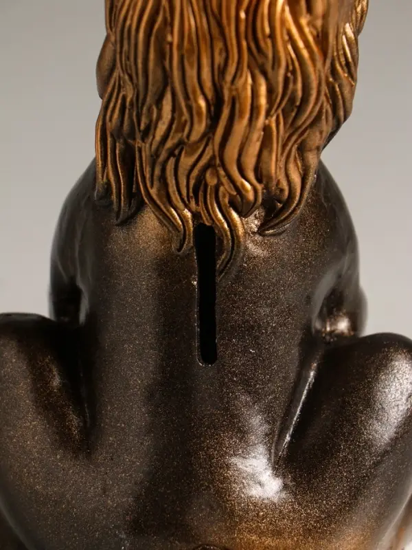 Копилка для денег &laquo;Радостный конь&raquo;, гипс, 20 см, под бронзу