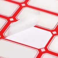 Набор 58 листов: ценники самоклеящиеся, 26&times;48 мм, 16 штук на 1 листе