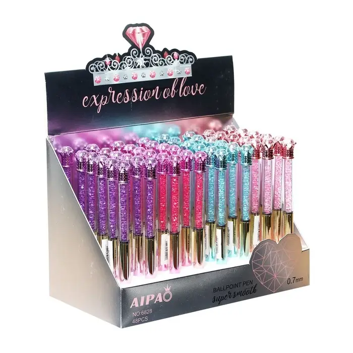 Ручка-прикол &laquo;Блеск Алмаз&raquo;, шариковая, МИКС