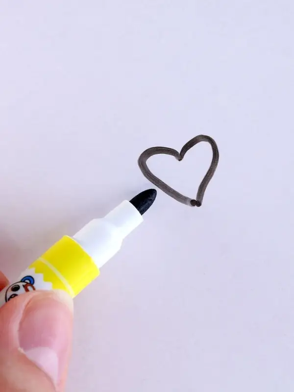 Доска магнитная двухсторонняя, под маркер и мел на подставках (мел, маркер, магниты), МИКС