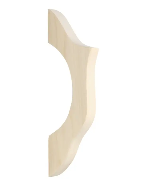 Ручка для бани и сауны, 27&times;8.5&times;3 см, деревянная